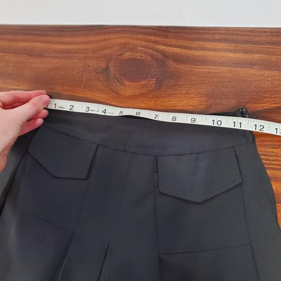 Current Mood Pleated Mini Skirt Black XS Goth Anime Dark Academia Dolls Kill - Picture 6 of 11